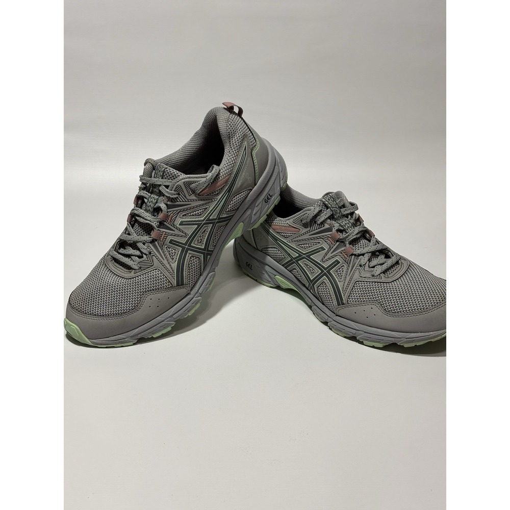 Asics‎ Running Shoes Womens 11 Grey Gel-Venture 8 Trail Sneakers 1012B230 Mesh - Picture 11 of 11